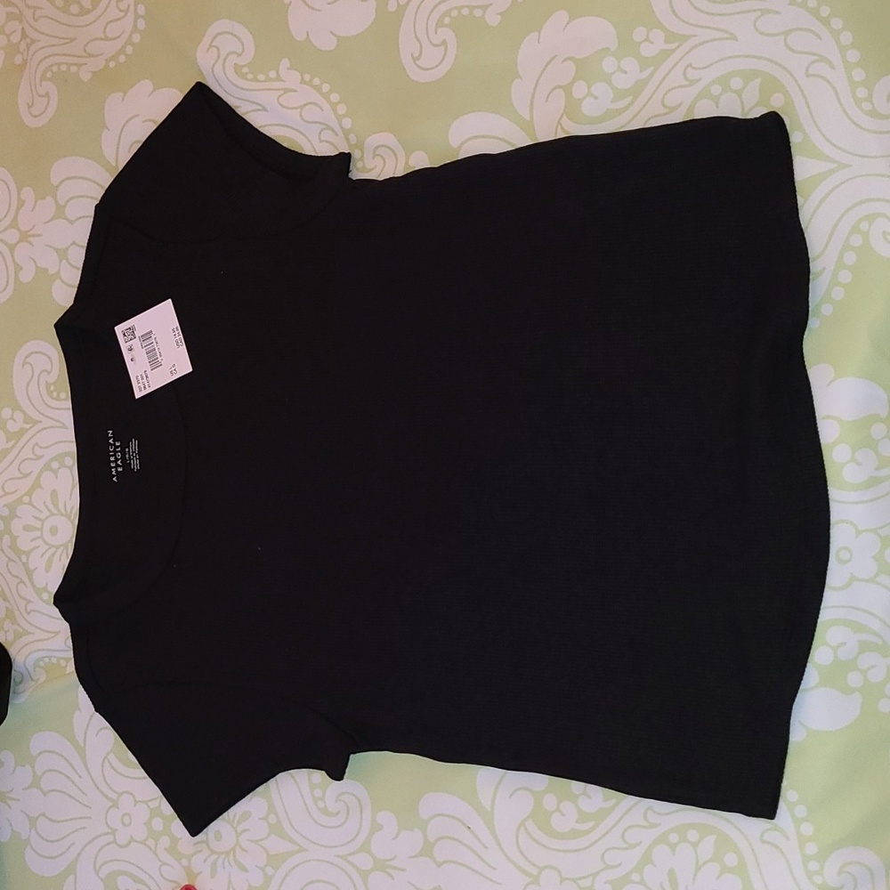 American Eagle waffle tops